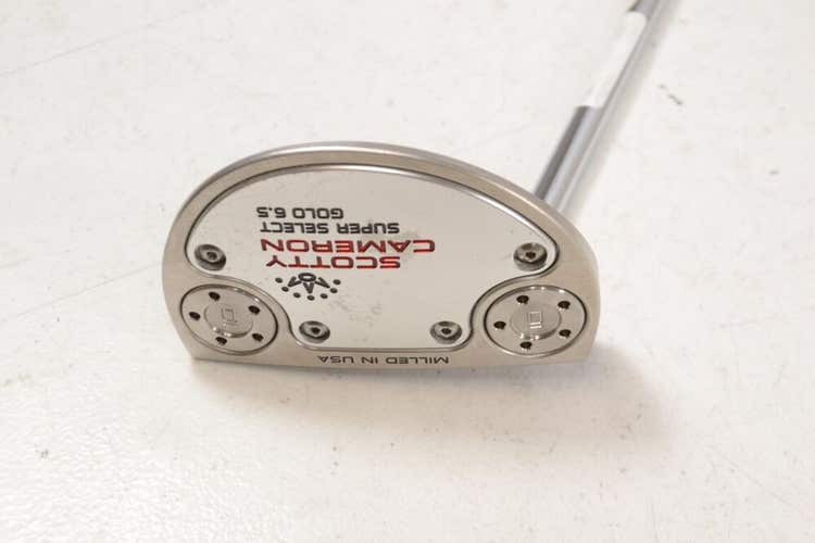 LEFT HANDED Titleist 2023 Scotty Cameron Super Select GOLO 6.5 35" Putter 172819