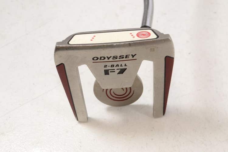 Odyssey White Ice 2-Ball F7 33" Putter Right Steel # 171690