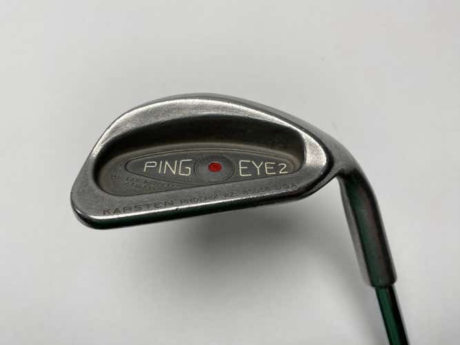 Ping Eye 2 Sand Wedge Red Dot 1* Flat Karsten ZZ-Lite Regular Steel Mens RH
