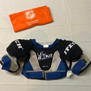 Itech Lil Rookie Shoulder Pads Youth XS
