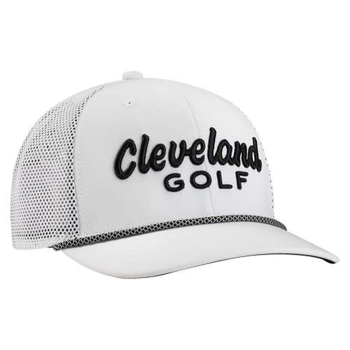 Cleveland Rope Trucker Hat (Adjustable) Golf Cap NEW