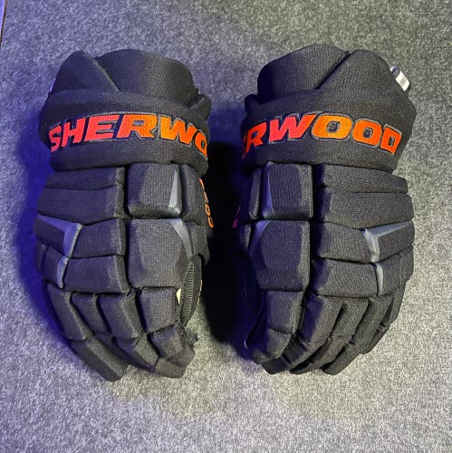 New Sher-Wood 13" Code V Gloves Orange/Black