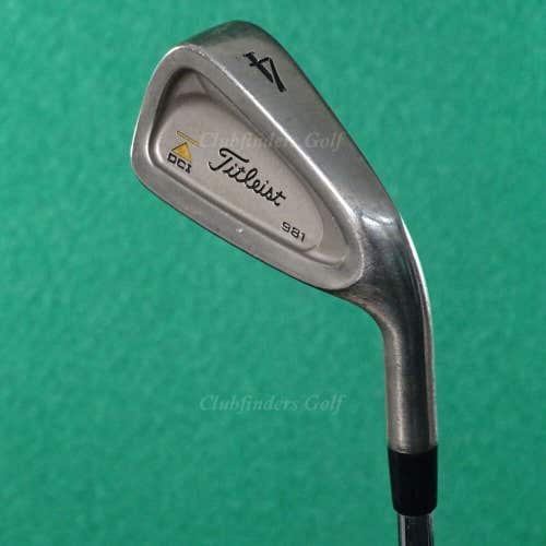 Titleist DCI 981 Single 4 Iron Factory TriSpec Steel Stiff