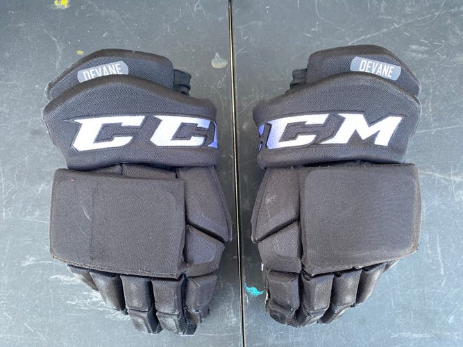 CCM HGTK Tacks Pro Stock Hockey Gloves 15" Black 3753