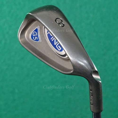 Ping G5 Black Dot Single 8 Iron Karsten Microtaper Steel Stiff