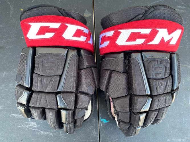 CCM HGCL Crazy Light Pro Stock 14” Hockey Gloves COYOTES 3750