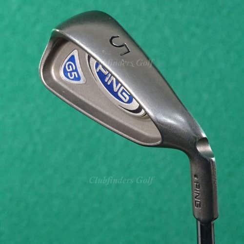 Ping G5 Black Dot Single 5 Iron Karsten Microtaper Steel Stiff