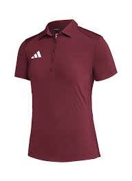 Cardinal/Burgundy New Small Women's Adidas Polo Shirt