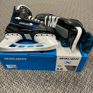Bauer X Size 6 D width skates