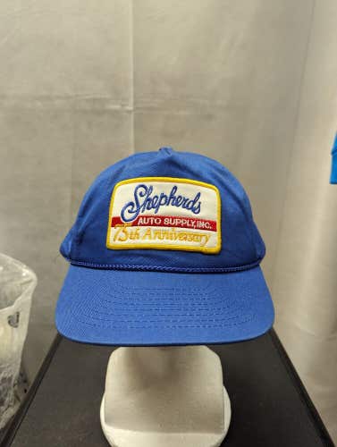 Vintage Shepherds Auto Supply 75th Anniversary Snapback Patch Hat Mohrs
