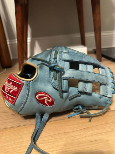 Lightly Used Right Hand Throw 12.25" Heart of the Hide Baseball Glove