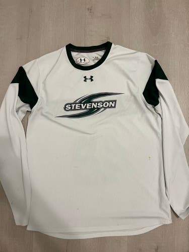 White Used Men's Under Armour Shirt