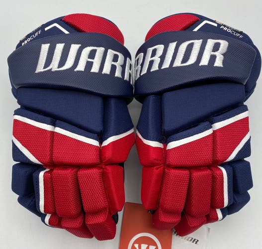 NEW Warrior LX Pro Gloves, Navy/Red, 9”
