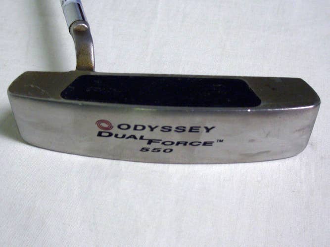 Odyssey Dual Force 550 Putter 35" (Steel, Blade, LEFT) Golf Club Stronomic LH
