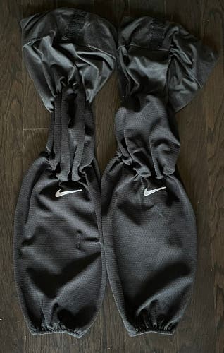 Black Used Senior Nike Pro Stock Socks