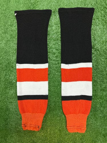 Orange/Black/White Hockey Socks