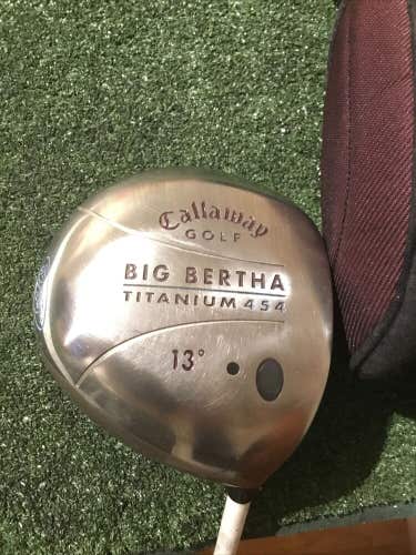Callaway Ladies Big Bertha Titanium 454 13* Driver Graphite Gems 55g Shaft