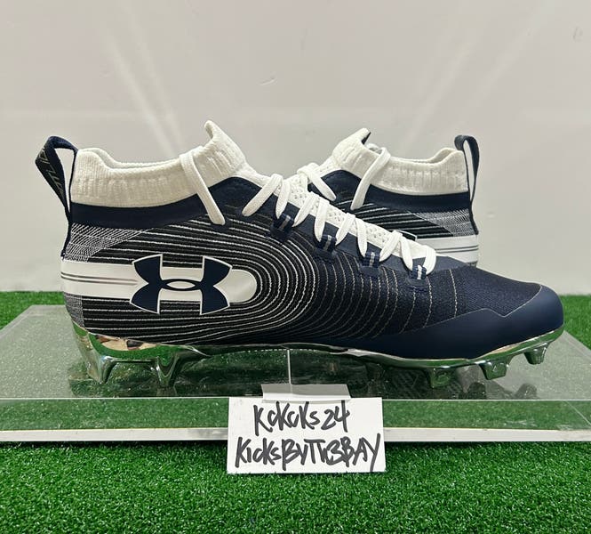 Under Armour Spotlight MC Football Cleats size 11 Mens Navy