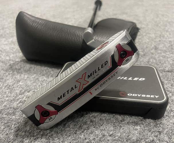 Odyssey Metal X Milled #1 Putter 35” Right Handed RARE