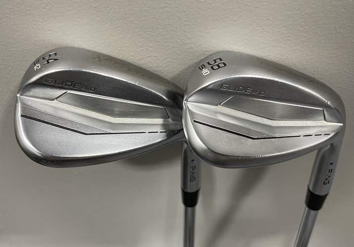 Ping Glide 4.0 Wedge Set 54 And 58 Degree Black Dot Right Handed