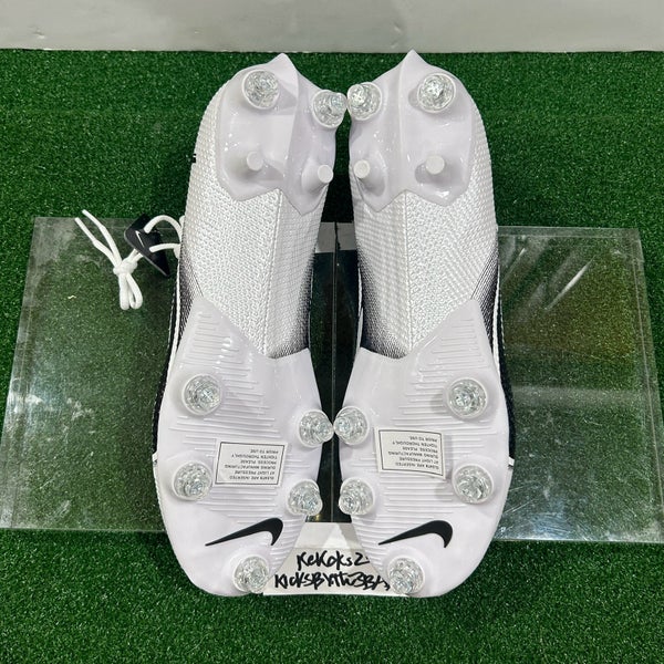 Nike Vapor Edge Pro 360 D Football Cleats White Size 11 CZ5574-100 Detachable