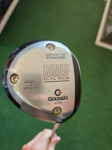 Goldwin: Milled Metal Wood Driver - 10° Loft - Graphite Shaft - 45" *USED*