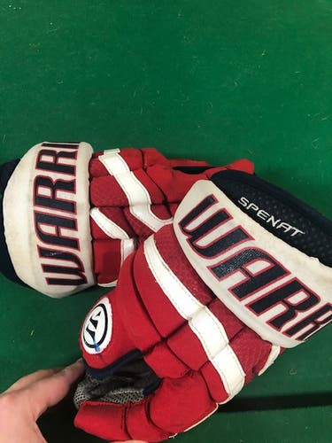WAS Washington Capitals Erat Warrior Covert Pro Gloves 14" Pro Stock