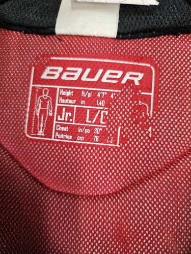 Used Bauer Xltx Lg Hockey Shoulder Pads