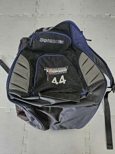 Used Demarini Backpack Baseball And Softball Equipment Bags