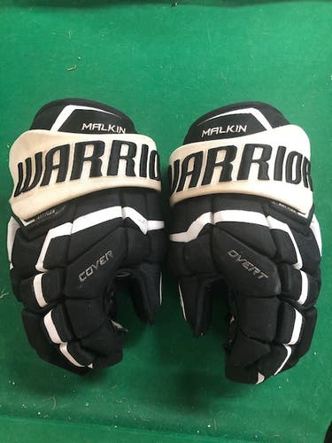 PIT Pittsburgh Penguins Evgeni Malkin Warrior Covert Pro Gloves 14" Pro Stock