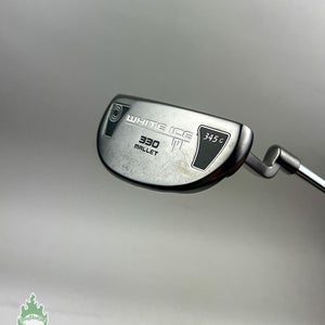 Used Right Handed Odyssey White Ice 5 Mallet 340g 35" Putter Steel Golf Club