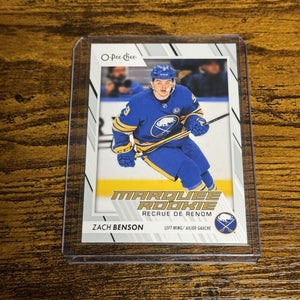Zach Benson Buffalo Sabres 2023-24 NHL Hockey O Pee Chee Marquee Rookie #591`