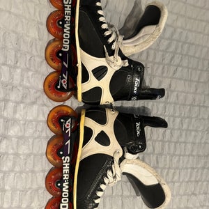 Used CCM Inline Skates Wide Width Size 9.5 - Old School CCM