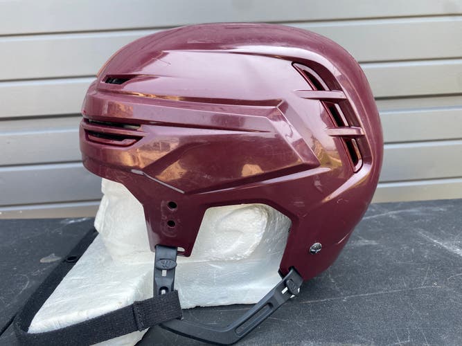 Warrior Alpha One Pro Hockey Helmet Pro Stock Medium Maroon 3760