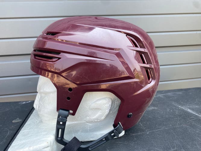 Warrior Alpha One Pro Hockey Helmet Pro Stock Medium Maroon 3762