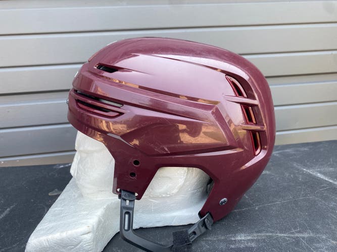 Warrior Alpha One Pro Hockey Helmet Pro Stock Large Maroon 3761