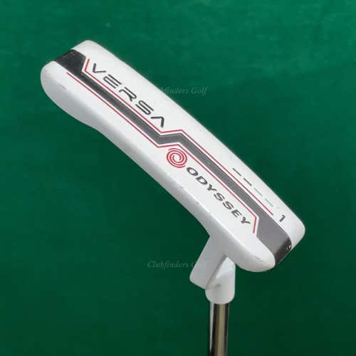 Odyssey Versa 1 White 35" L-Neck Blade Putter Golf Club