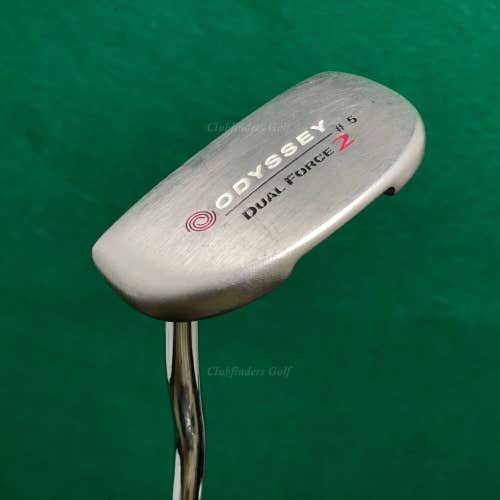 LH Odyssey Dual Force 2 #5 35" Double-Bend Putter Golf Club W/ SuperStroke