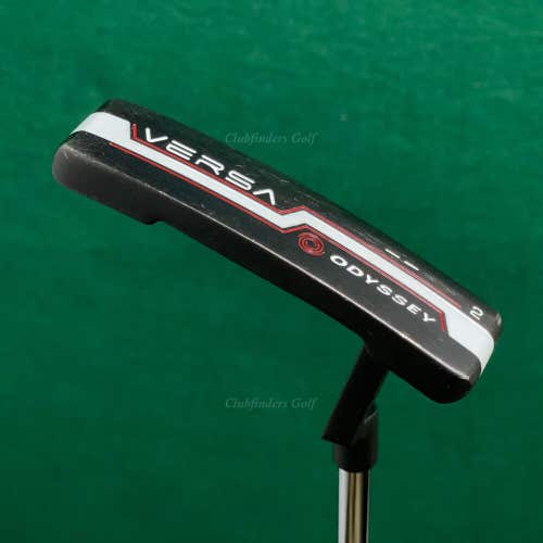 Odyssey Versa 2 Black 34" L-Neck Blade Putter Golf Club