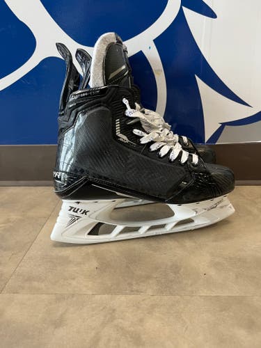 #19 Bennett MacArthur Used Senior Bauer Supreme Mach Hockey Skates Pro Stock