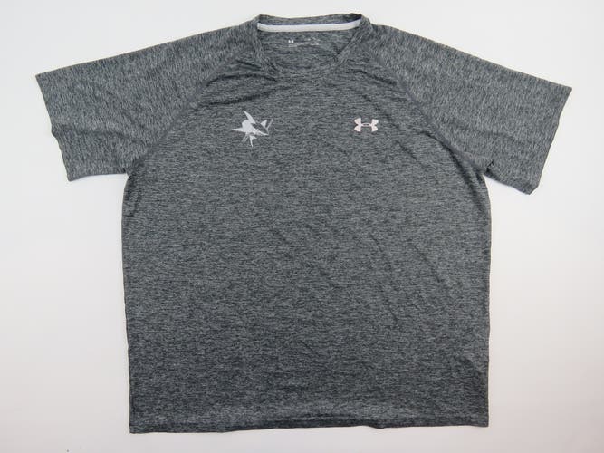 Under Armour San Jose Sharks NHL Team Issued Pro Stock Hockey Athletic Shirt XL