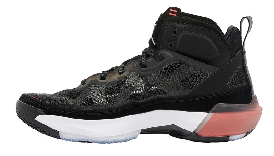 Air Jordan 37 XXXVII Basketball Shoes Black/Hot Punch 10.5