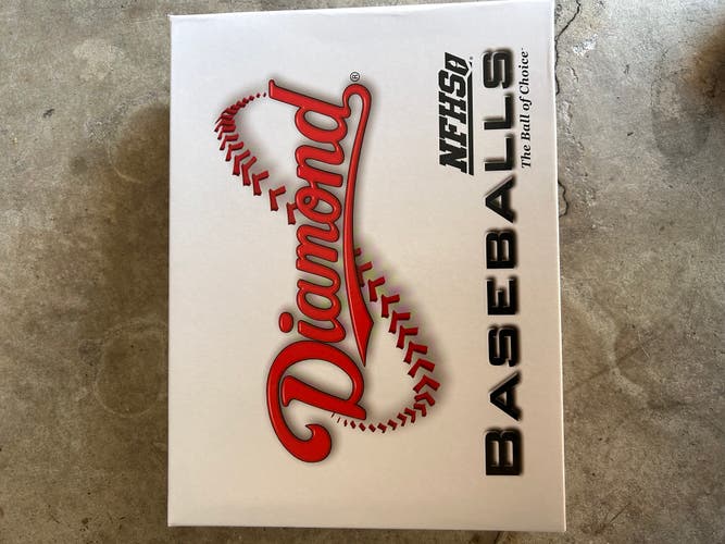 New Diamond Baseballs 12 Pack (1 Dozen)