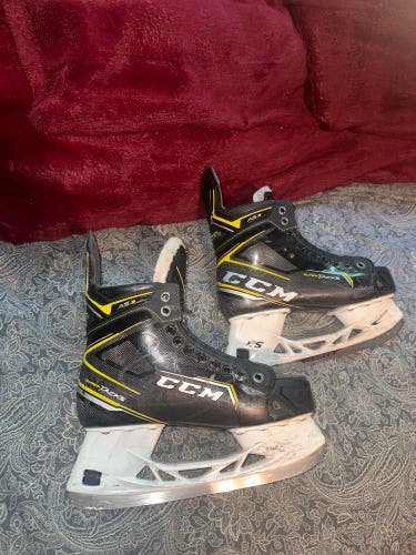 Used Senior CCM Regular Width  7 Super Tacks AS3 Hockey Skates