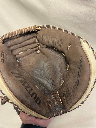 Used Right Hand Throw Mizuno Catcher's GXC 99 Baseball Glove 33.5"