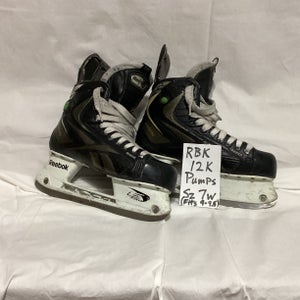 Used Senior Reebok 12K Hockey Skates Wide Width 7