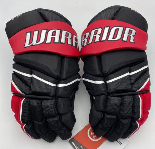 NEW Warrior LX20 Gloves, Black/Red, 15”