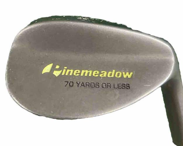 Pinemeadow Golf Sand Wedge 56* Stiff Steel 35.5" New Grip Men's RH Single Club