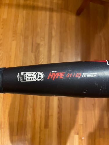 Used  Easton USSSA Certified Composite 23 oz 31" ADV Hype Bat