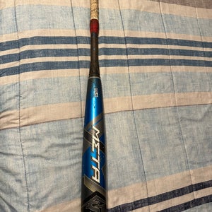 Used 2020 Louisville Slugger BBCOR Certified Composite 28 oz 31" Meta Bat
